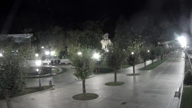 Krynica-Zdrój widok na centrum Krynicy